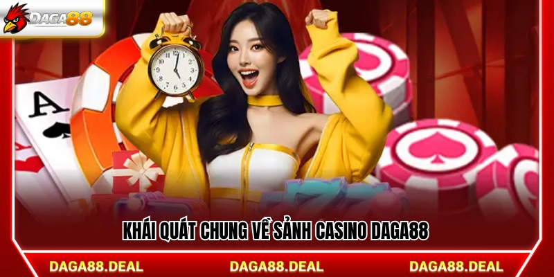 Giới thiệu chung về sảnh casino Daga88