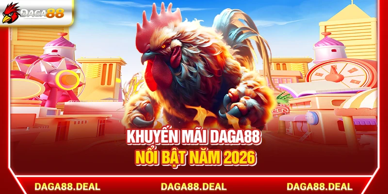 DAGA88 - Link Đá Gà 88 Trực Tiếp Chính Thức Mới Nhất Hôm Nay 13 Khuyến mãi Daga88 nổi bật năm 2026